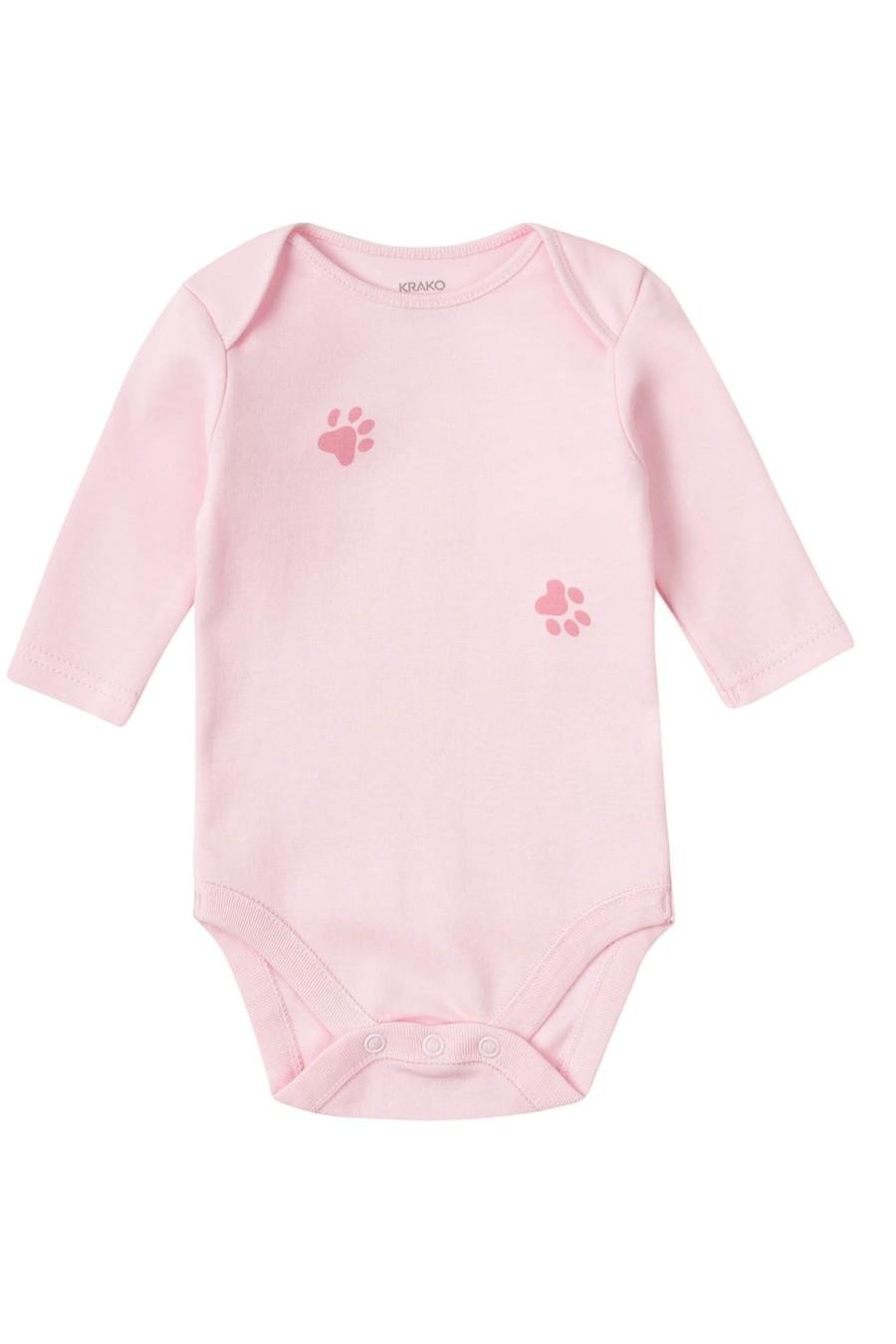 Боди KRAKO 80-86 см тигрик Розовый (77337)