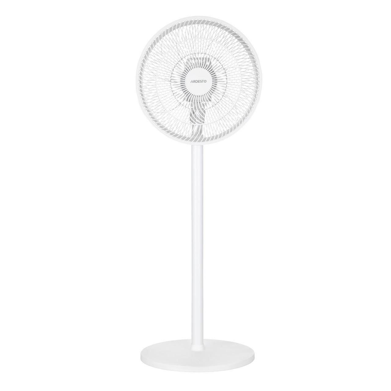 Вентилятор підлоговий Ardesto 40 см 55 Вт Білий (FN-B11400 (2591094981)
