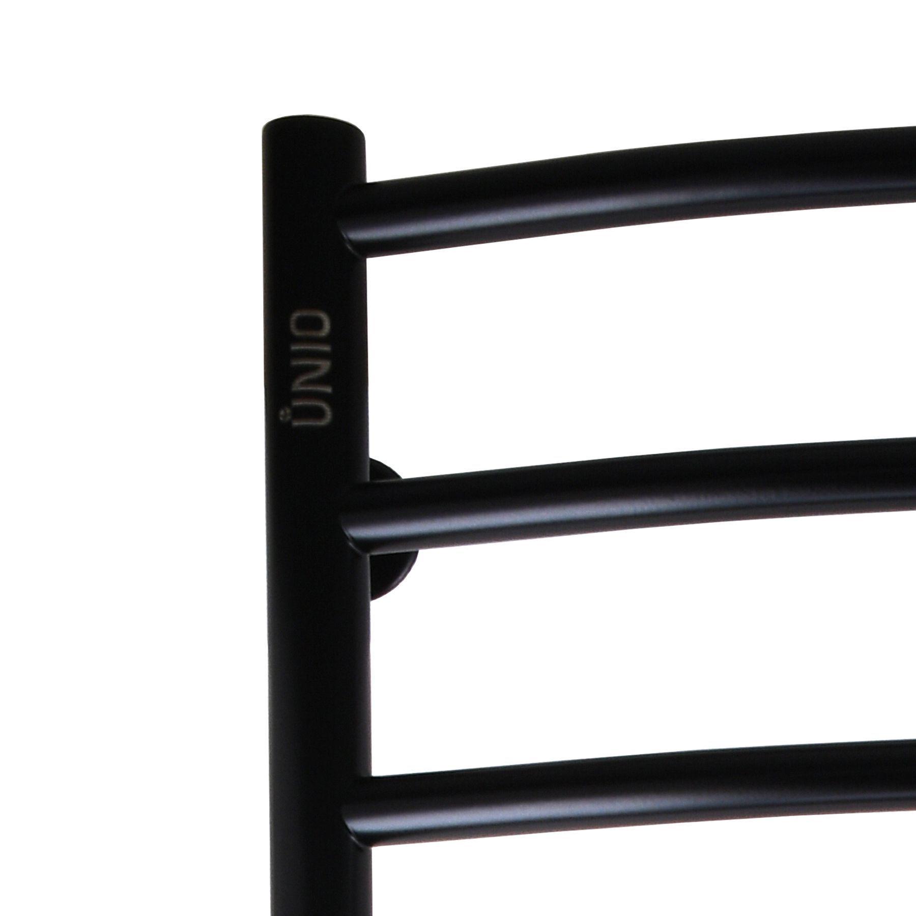 Полотенцесушитель UNIO LDE W 1200-500-12 BLK Лестница Дуга Элит Черный (21553) - фото 3 Полотенцесушитель UNIO LDE W 1200-500-12 BLK Лестница Дуга Элит Черный (21553) - фото 3