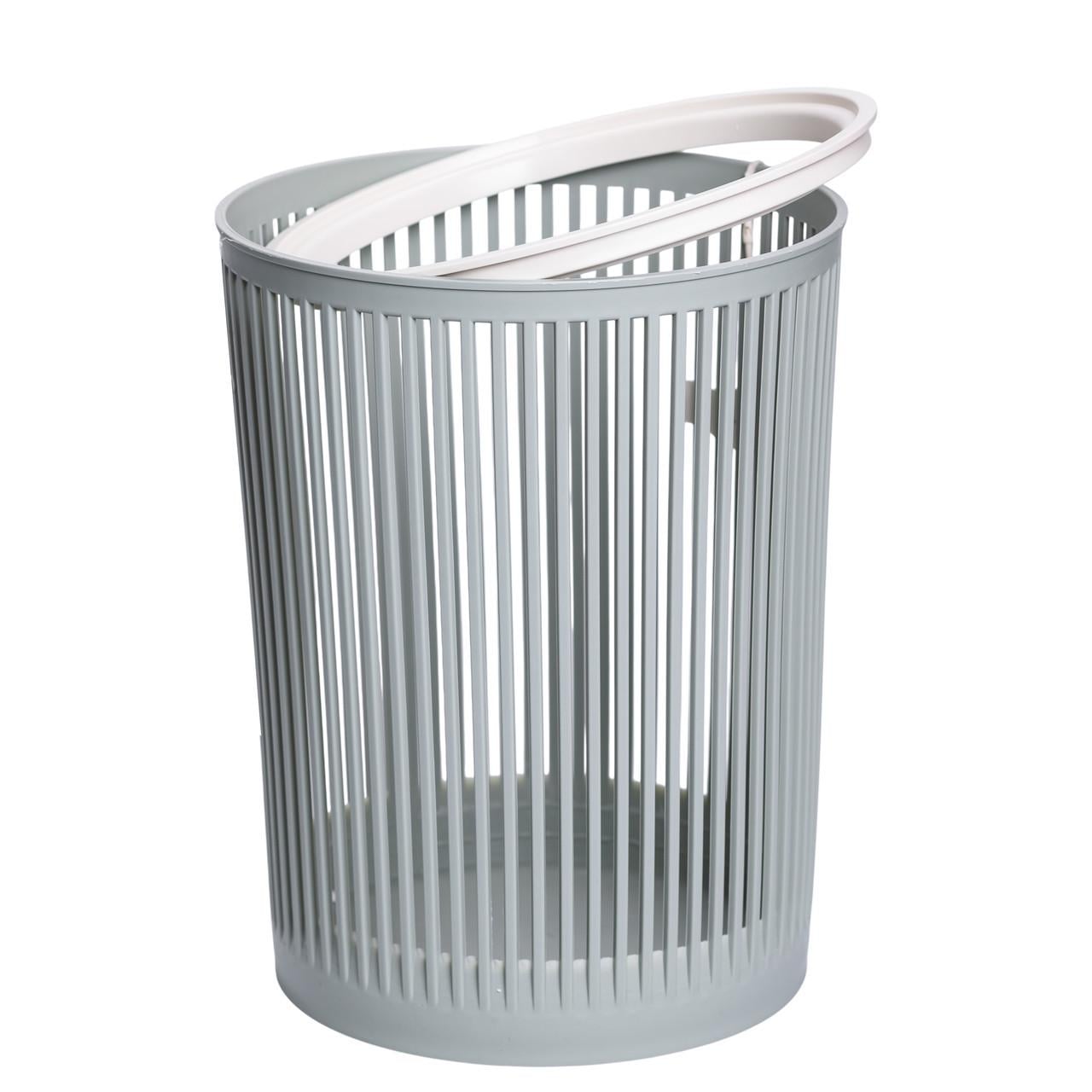 Корзина для мусора пластиковая для бумаги 8 л Зеленая (HP-45-8GR)