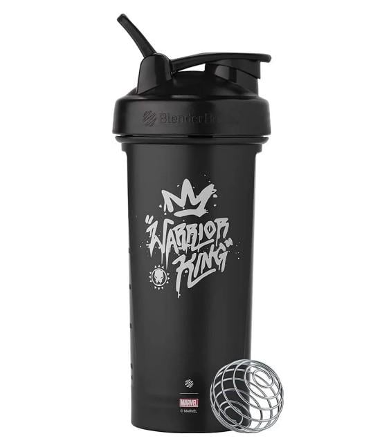 Шейкер спортивный BlenderBottle Classic Loop PRO Marvel 820 мл Black Panther (600560)