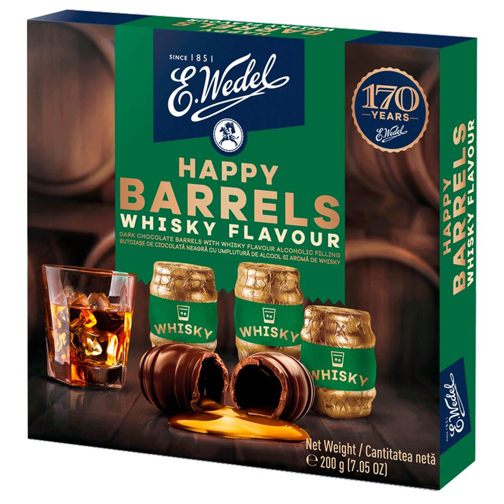 Конфети E.Wedel Happy Barrels Whisky Flavor 200 г (23296070)