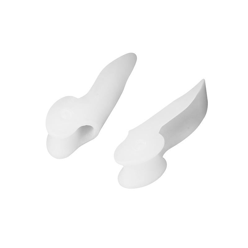 Фіксатор силіконовий п’ятого пальця ноги з роздільником пальців 1 пара Білий (U9672)