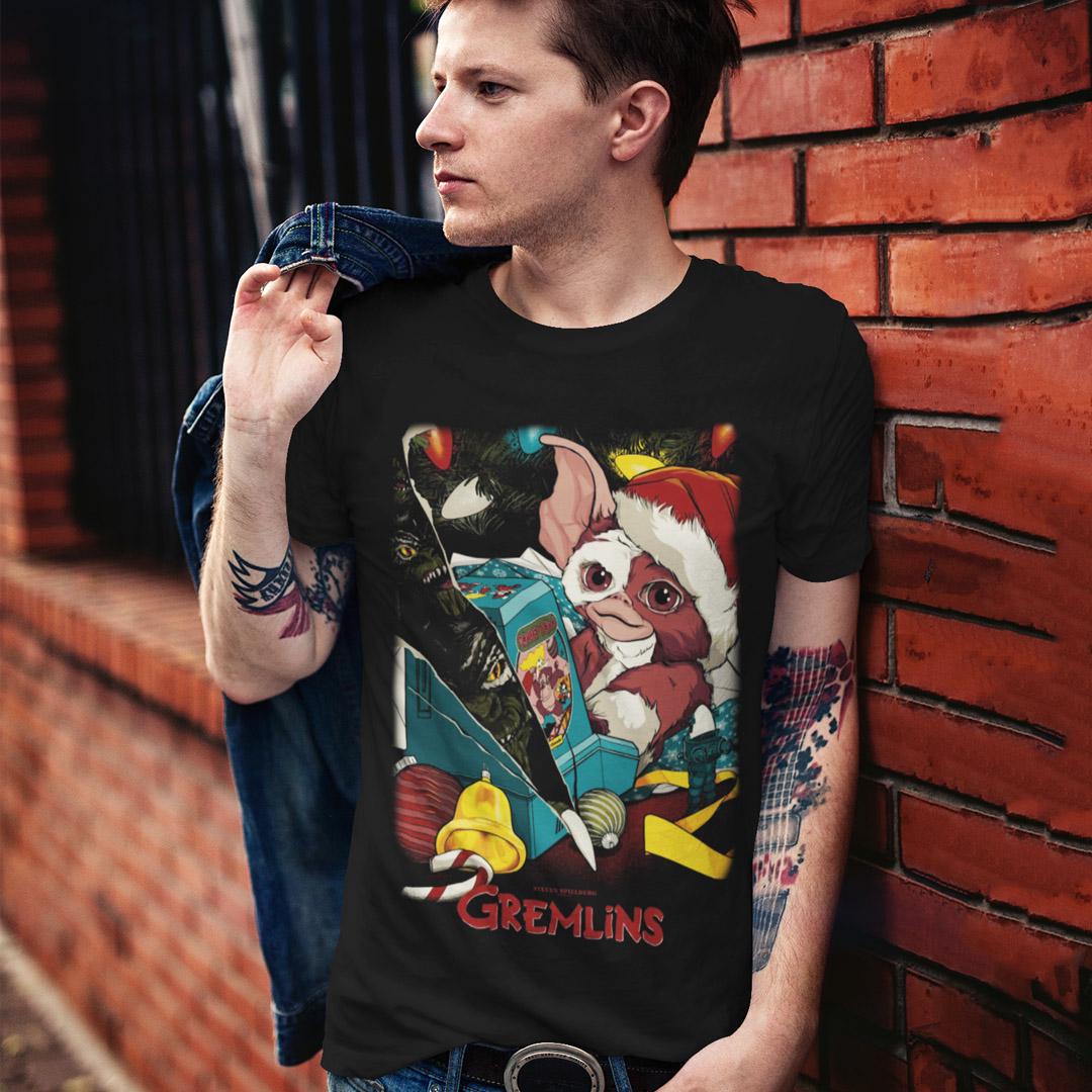 Футболка унисекс Gremlins Steven Spelberg 3XL Черный (0000013072)