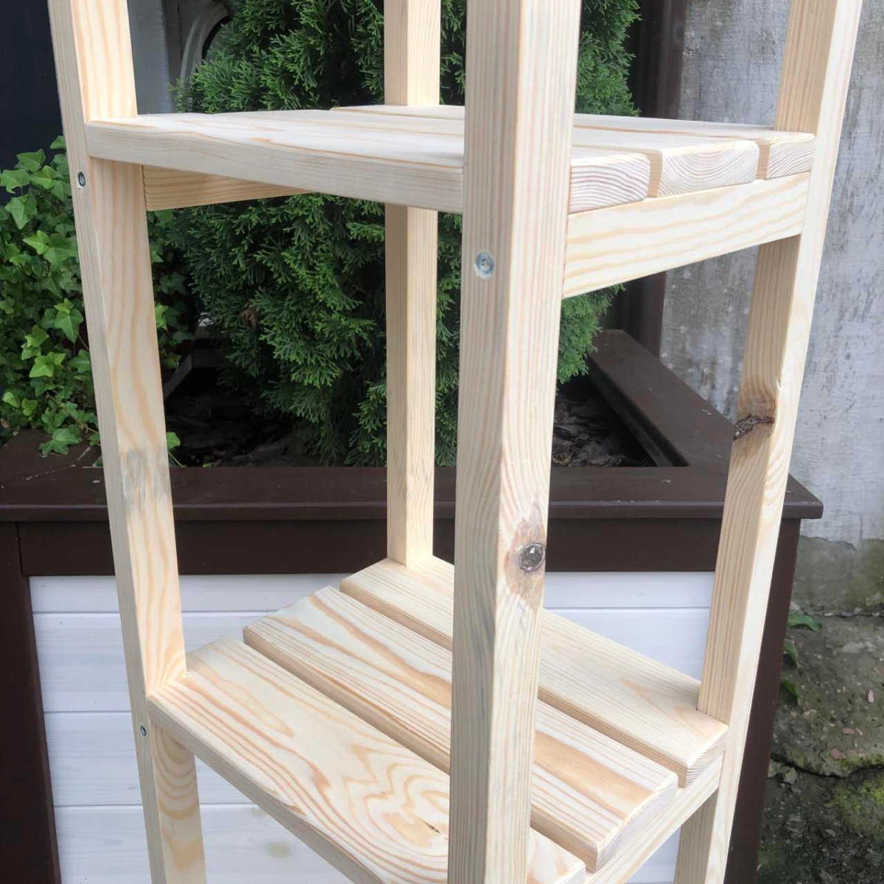 Стелаж дерев’яний розбірний в ванну кімнату 4 полиці (РС078) - фото 3 Стелаж дерев’яний розбірний в ванну кімнату 4 полиці (РС078) - фото 3