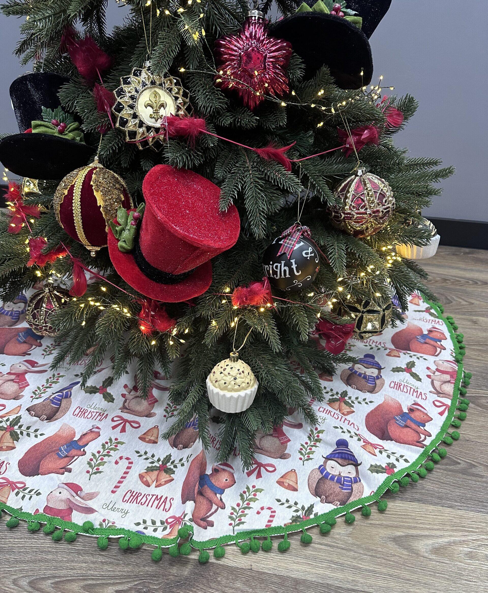 Юбка под елку Comfort Home X-mas Animals V2 Ø 100 см - фото 2 Юбка под елку Comfort Home X-mas Animals V2 Ø 100 см - фото 2