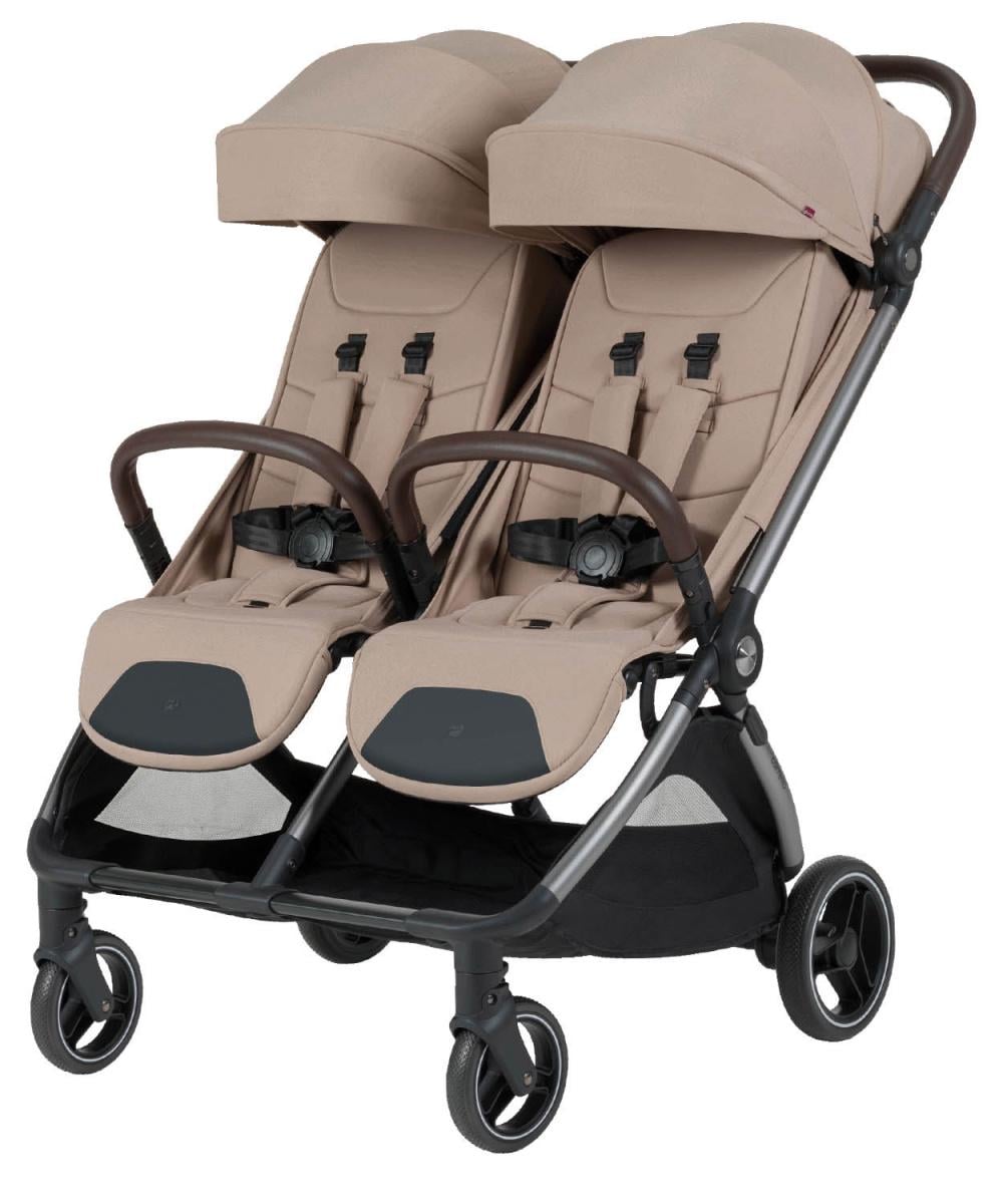 Тележка прогулочная для двойни Carrello Link CRL-6533 Island Beige (36990591)