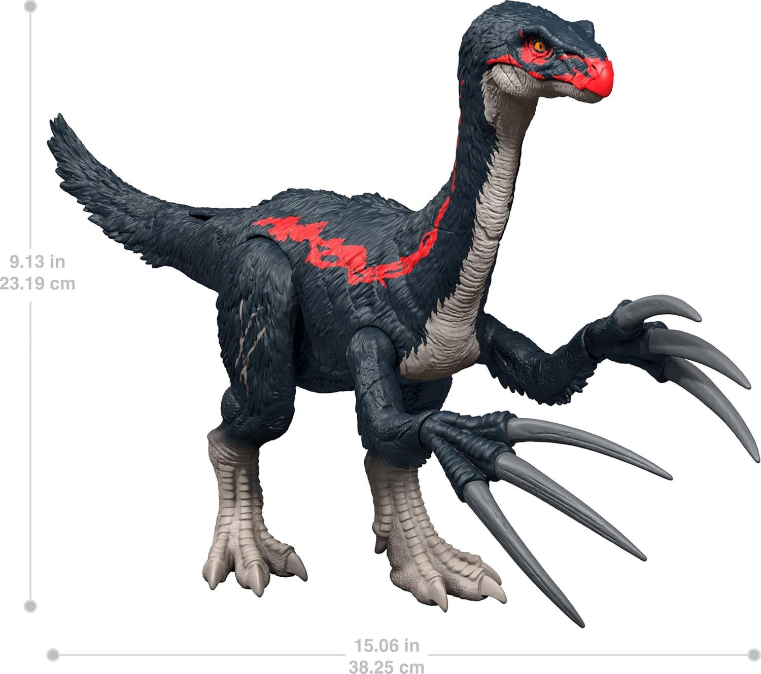 Динозавр Jurassic World Therizinosaurus Dinosaur Action Figure (245321169) - фото 7 Динозавр Jurassic World Therizinosaurus Dinosaur Action Figure (245321169) - фото 7