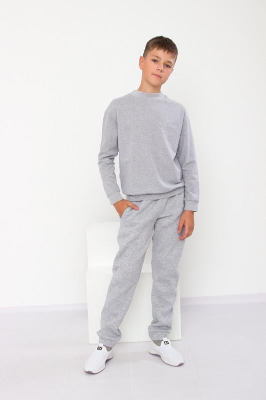 Брюки для мальчика Носи свое подростковые теплые 146 см Серый (6232-025-v9)