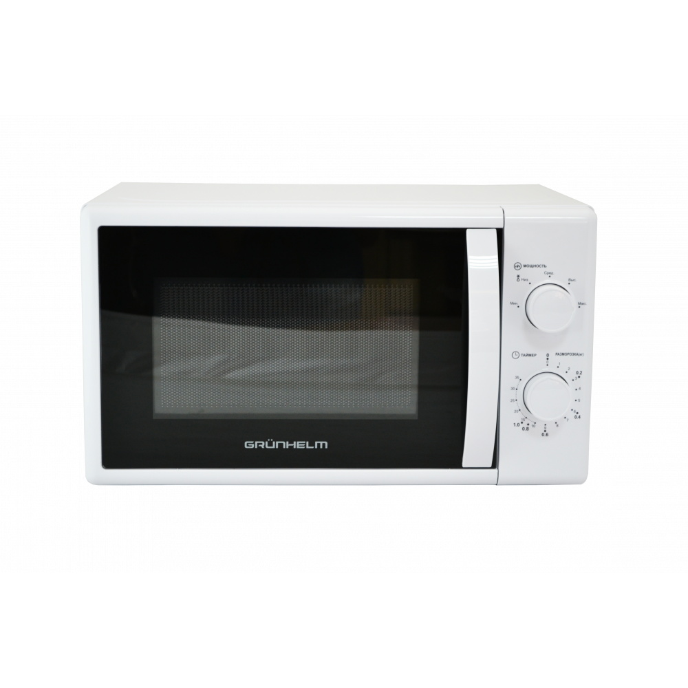 Мікрохвильова піч Grunhelm 20MX720-W 20 л 700 Вт Білий (78816941)