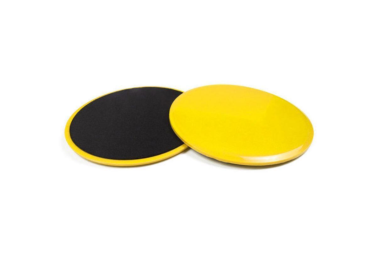 Диски для глайдинга EasyFit пара Желтый (EF-1851-Y)
