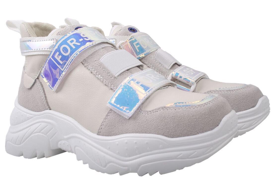 Кроссовки женские Vikonty натуральная замша р. 39 Бежевый (47-9DK 39)