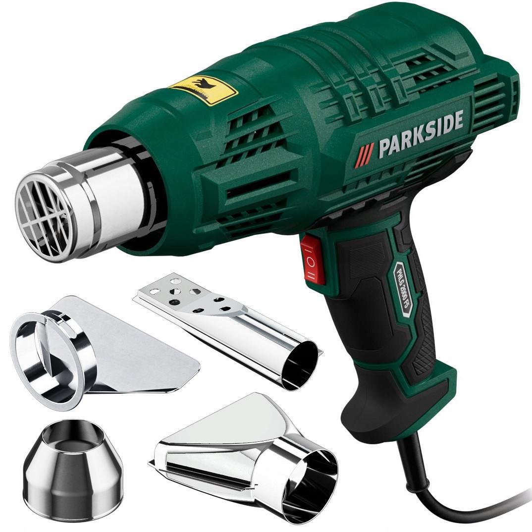 Фен строительный Parkside 2 режима температуры с 4 насадками (PHLG 2000 F5)