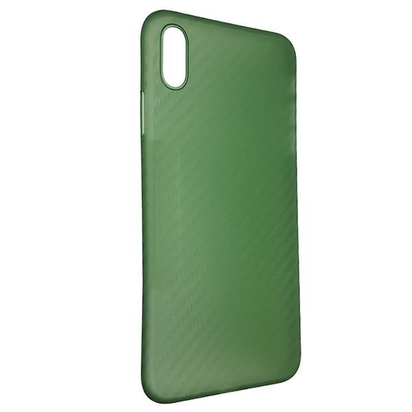 Чехол Anyland Carbon Ultra thin для Apple iPhone XS Max Green (29caa1-3101)
