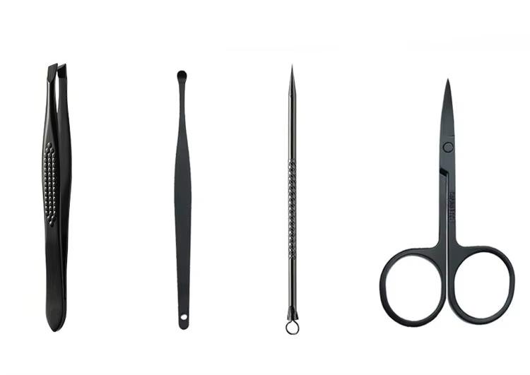 Набір інструментів для манікюру педикюру 16 шт. Коричневий - фото 3 Набір інструментів для манікюру педикюру 16 шт. Коричневий - фото 3