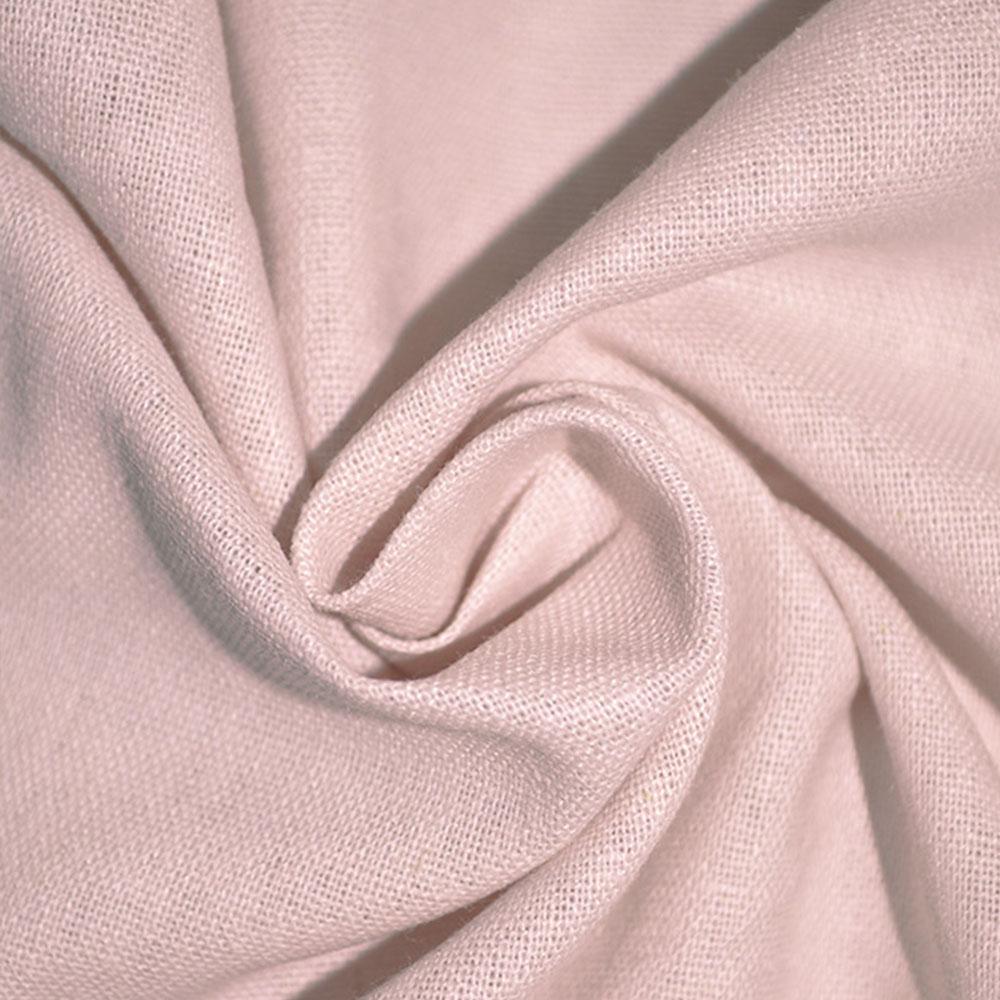 Тканина льон ширина 140 см Рожевий (12646.013)