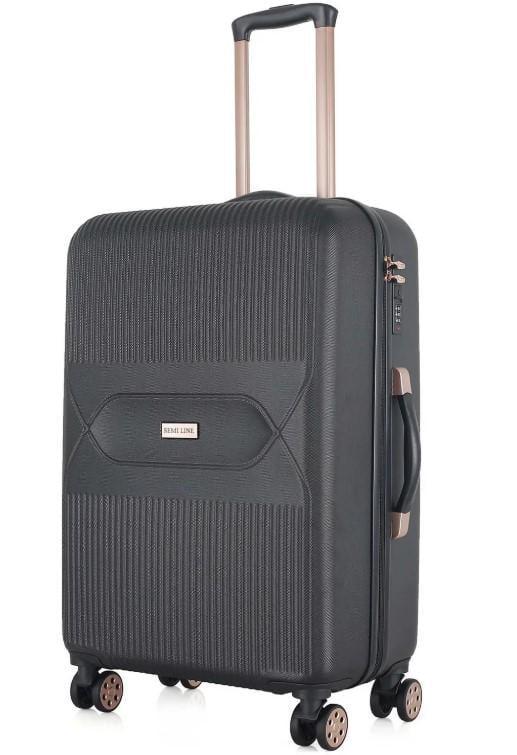 Валіза SEMI LINE T5787-2 24" M Black (DAS302969)