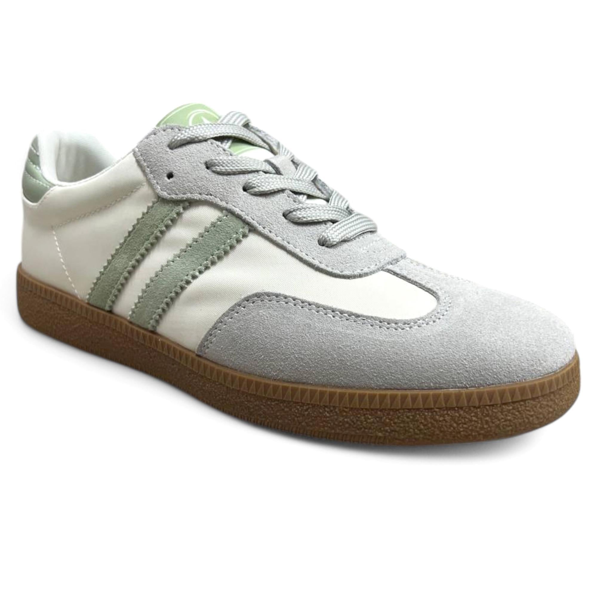 Кроссовки женские осенние Wollen р. 39 Бело-серый (035601-39)