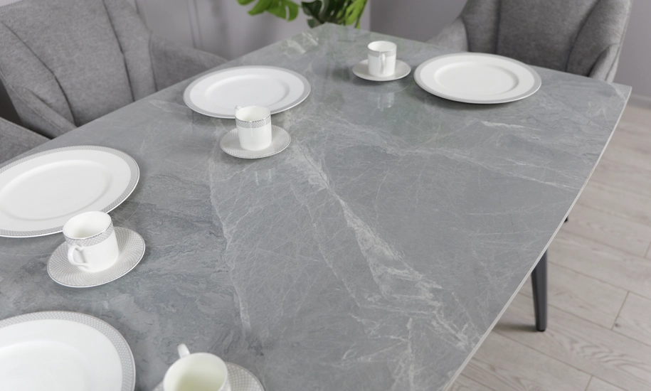 Стол раскладной Prestol Люкс 1400/2000х900х760 мм Серый (2147484337) - фото 9