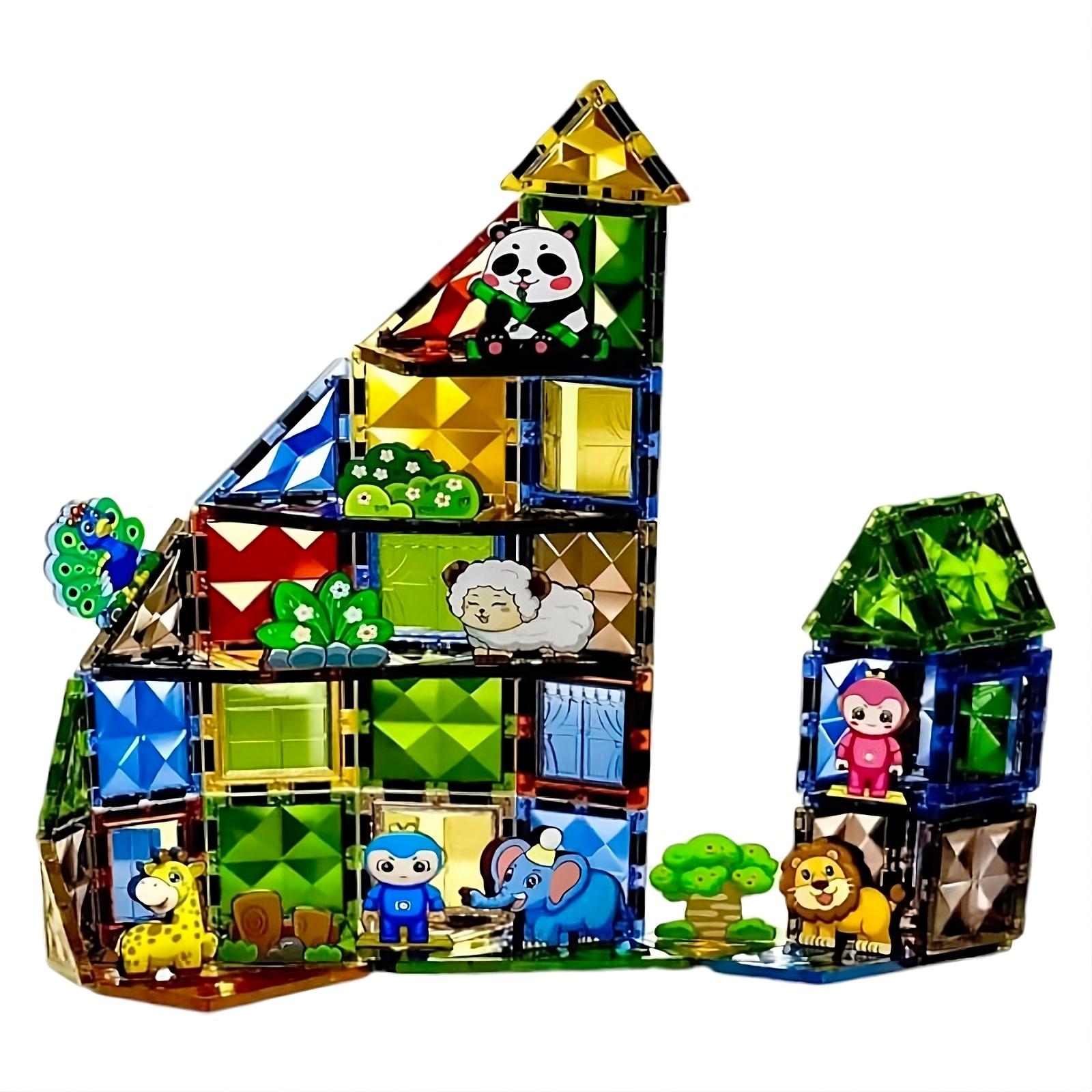 Конструктор детский магнитный 1103 Зоопарк 82 дет. (29256775) Конструктор детский магнитный 1103 Зоопарк 82 дет. (29256775)