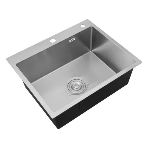 Мойка кухонная Kroner Derby KRP Brush 6050HM (2667608043) - фото 2