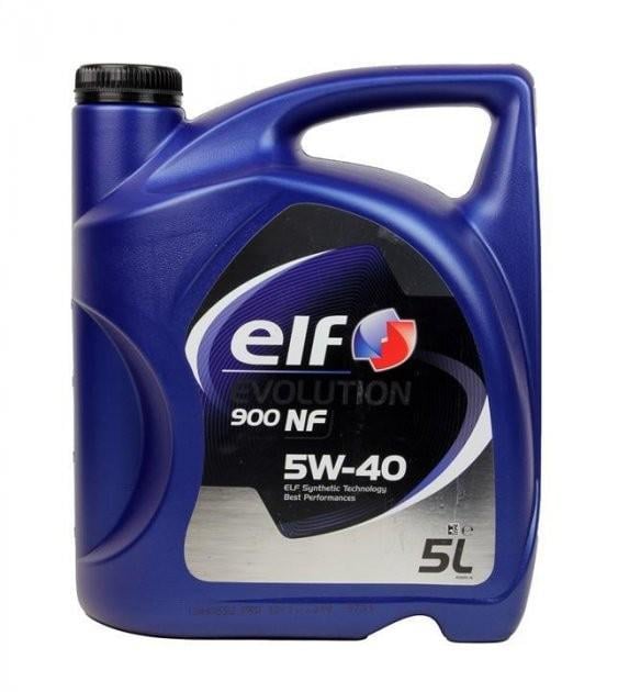 Моторное масло ELF Evolution 900 NF 5W40 5 л (38301361)