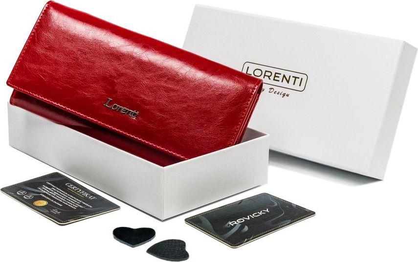 Кошелек женский кожаный LORENTI 72037-BPR-1356 Красный