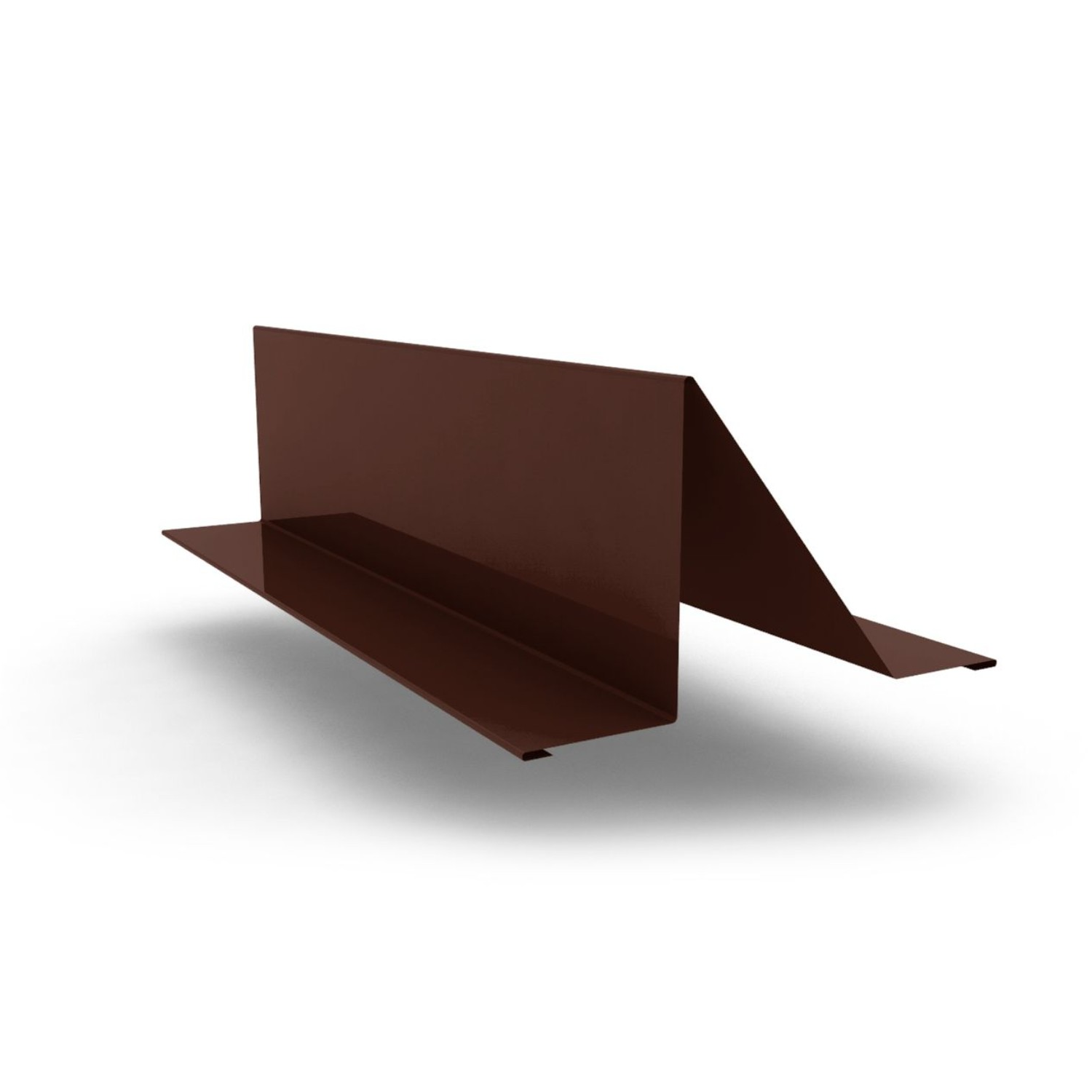 Планка снігозатримувач Partner Ral 8017 поліестер Шоколадний (376842015)