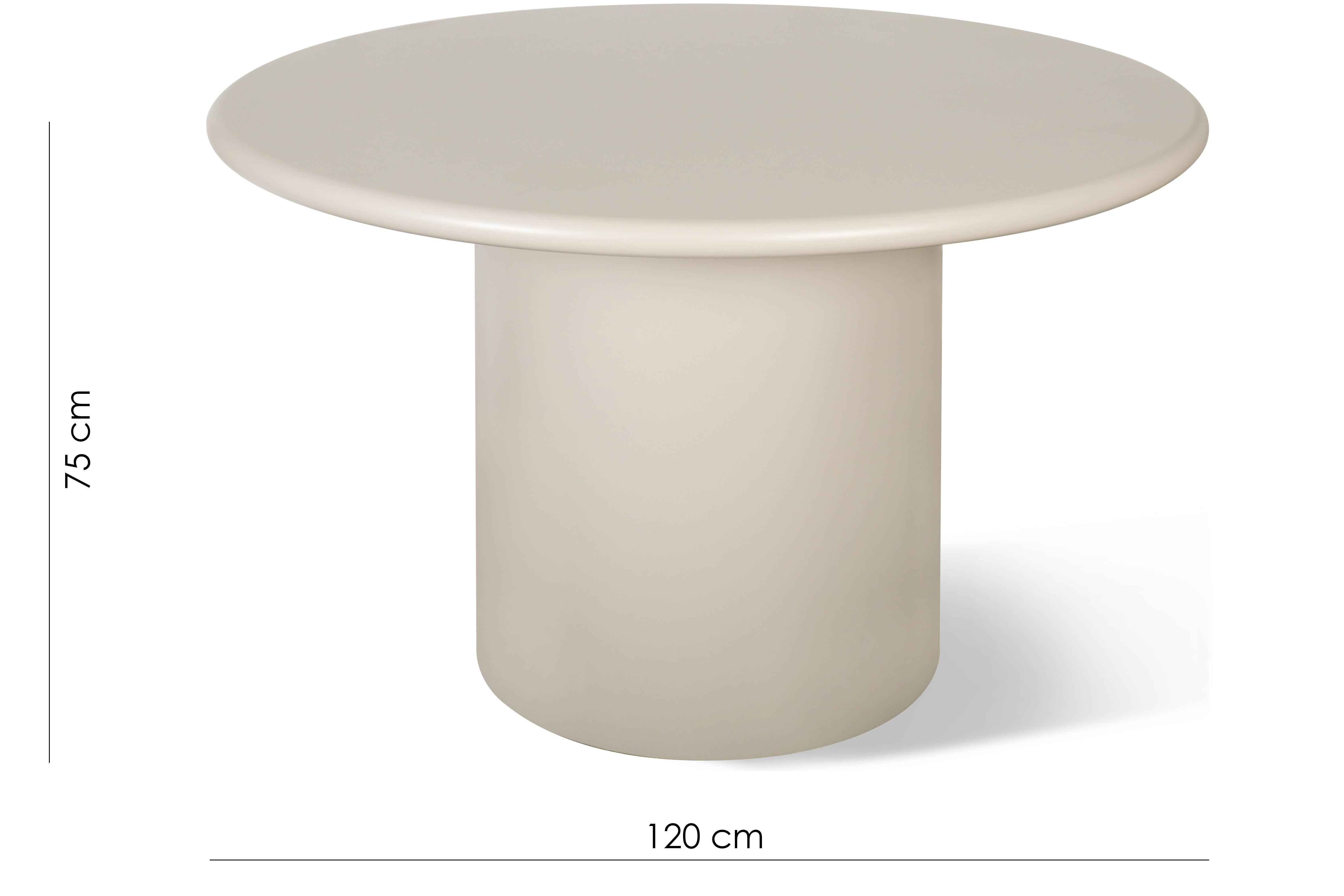 Стіл обідній Domus 4-місний 120 см Silk sand (16212) - фото 2 Стіл обідній Domus 4-місний 120 см Silk sand (16212) - фото 2