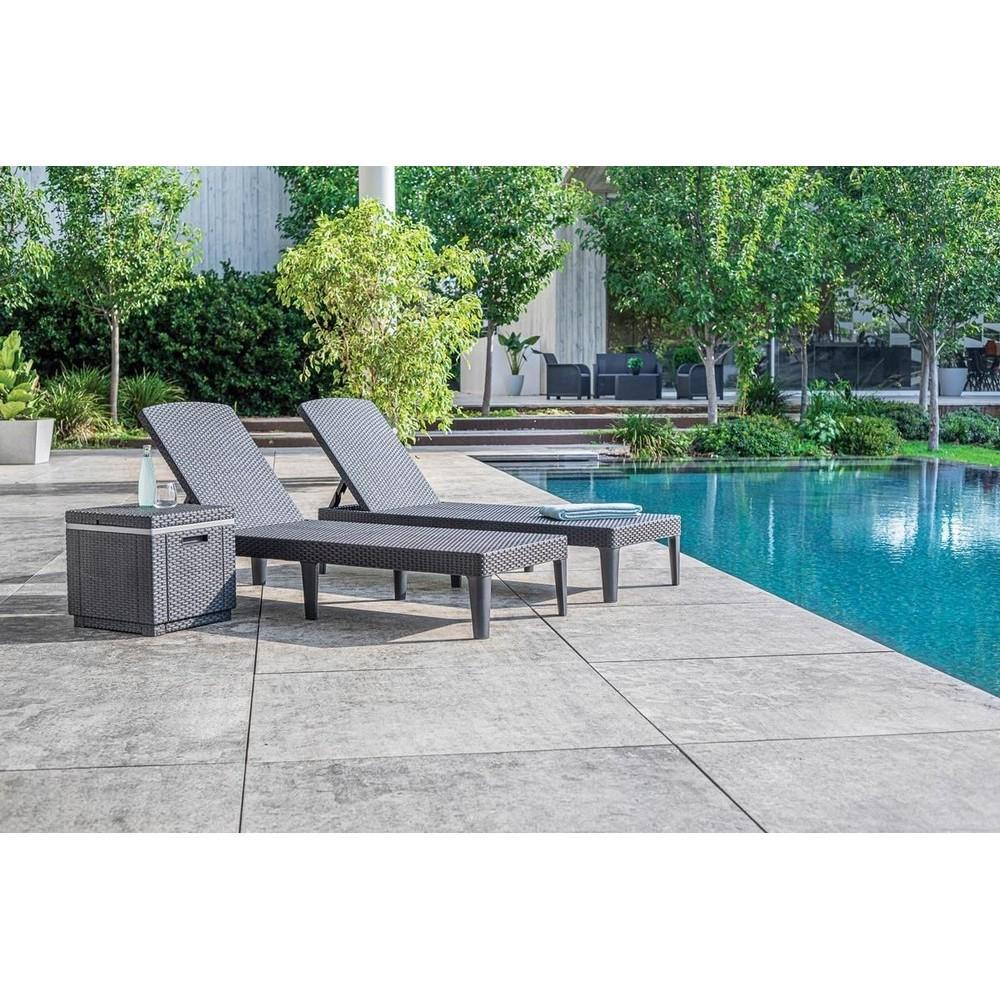 Стол-бар Keter Ice Cube Графитовый (213828) - фото 5 Стол-бар Keter Ice Cube Графитовый (213828) - фото 5