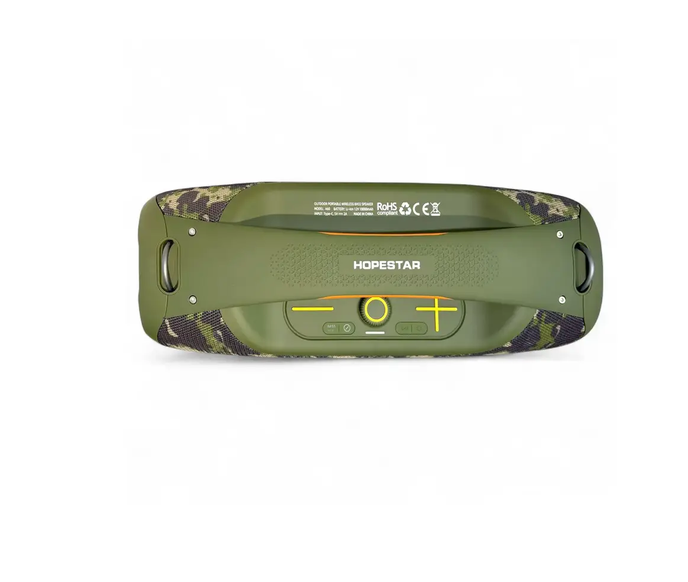 Портативная колонка HOPESTAR A60 100 Вт Зеленый (46644) - фото 4