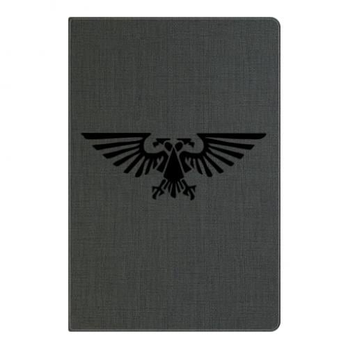 Блокнот Imprerium Warhammer 40000 Black logo А5 в лінію 112 сторінок 70 г/м2 Сірий (2636204-4-25119) - фото 1