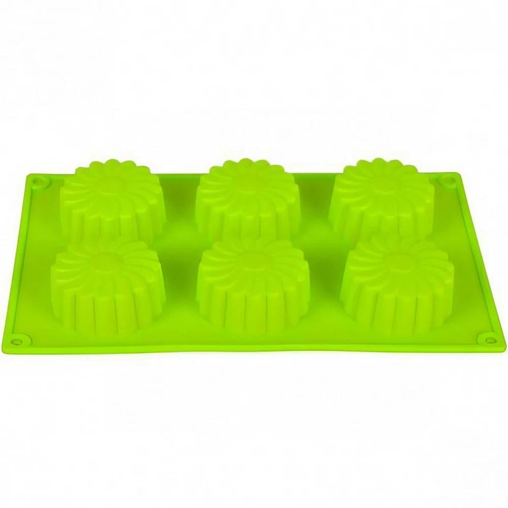 Форма для випічки Empire EM9824 із силікону 6 фігур кошиків 30x20x3 см (555990)