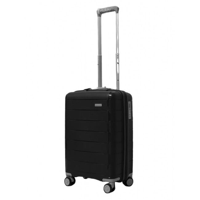 Чемодан маленький полипропилен Snowball 20303 S 56х39х23 см 35 л Черный