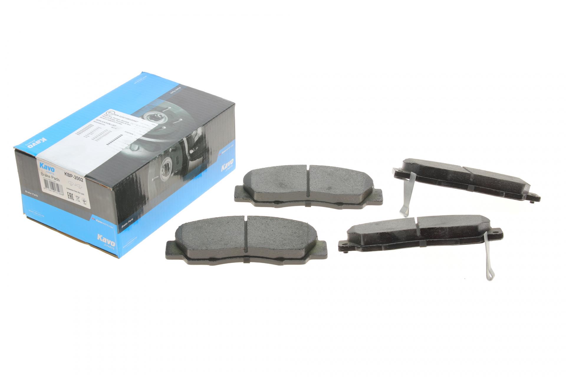 Колодки тормозные передние KAVO PARTS Honda Accord V/VI 93-03/Civic 97-01 (KBP-2002 KAVO PARTS) Колодки тормозные передние KAVO PARTS Honda Accord V/VI 93-03/Civic 97-01 (KBP-2002 KAVO PARTS)