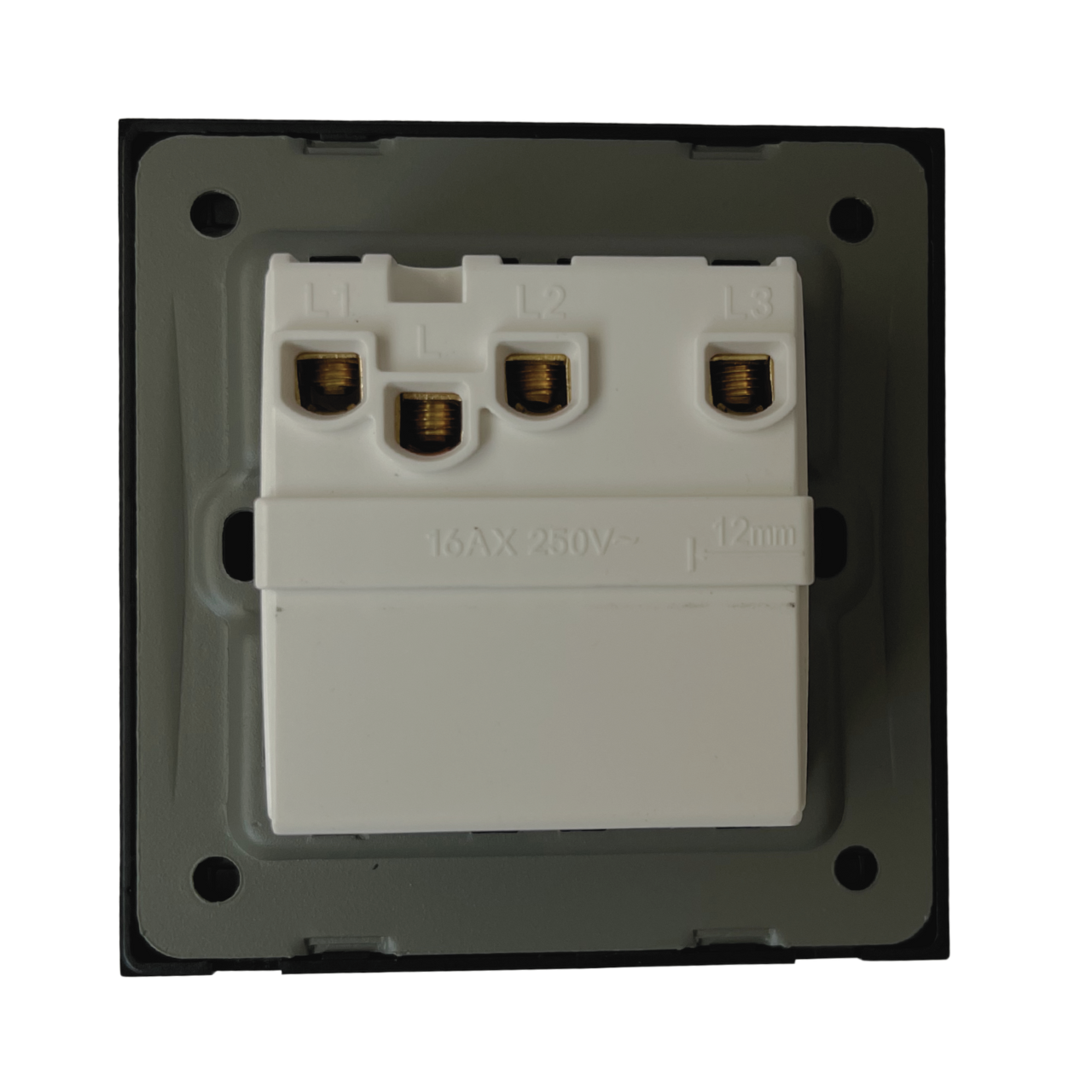 Вимикач 3 клавішний MERALLI INOX із нержавіючої сталі безрамковий (SWVK3K003) - фото 4 Вимикач 3 клавішний MERALLI INOX із нержавіючої сталі безрамковий (SWVK3K003) - фото 4