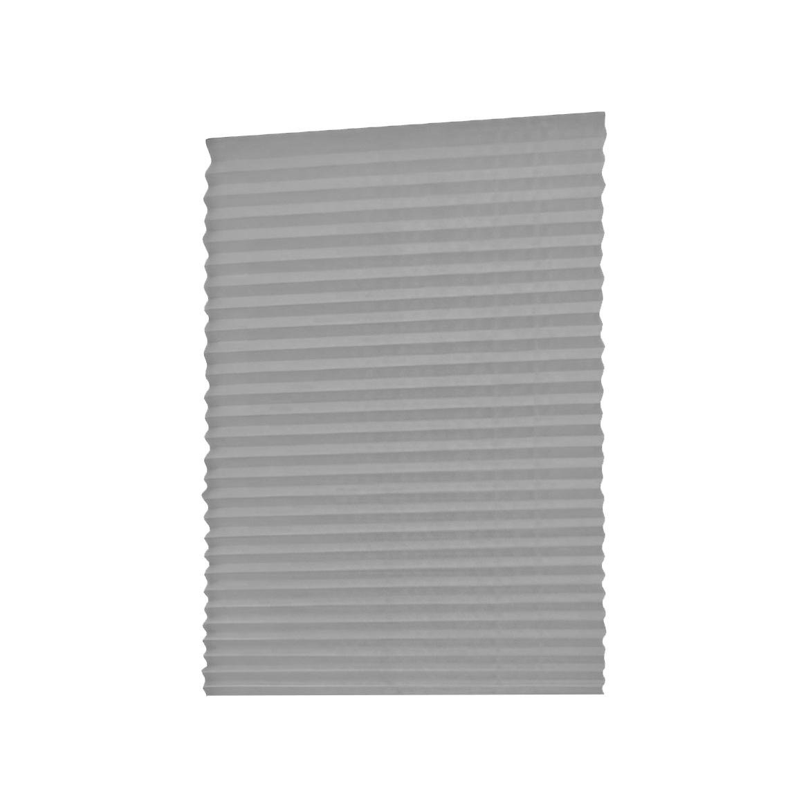 Штора плиссе самоклеящаяся на окно и двери 90х150 см Серый (SHTRPL-GRY-0853)