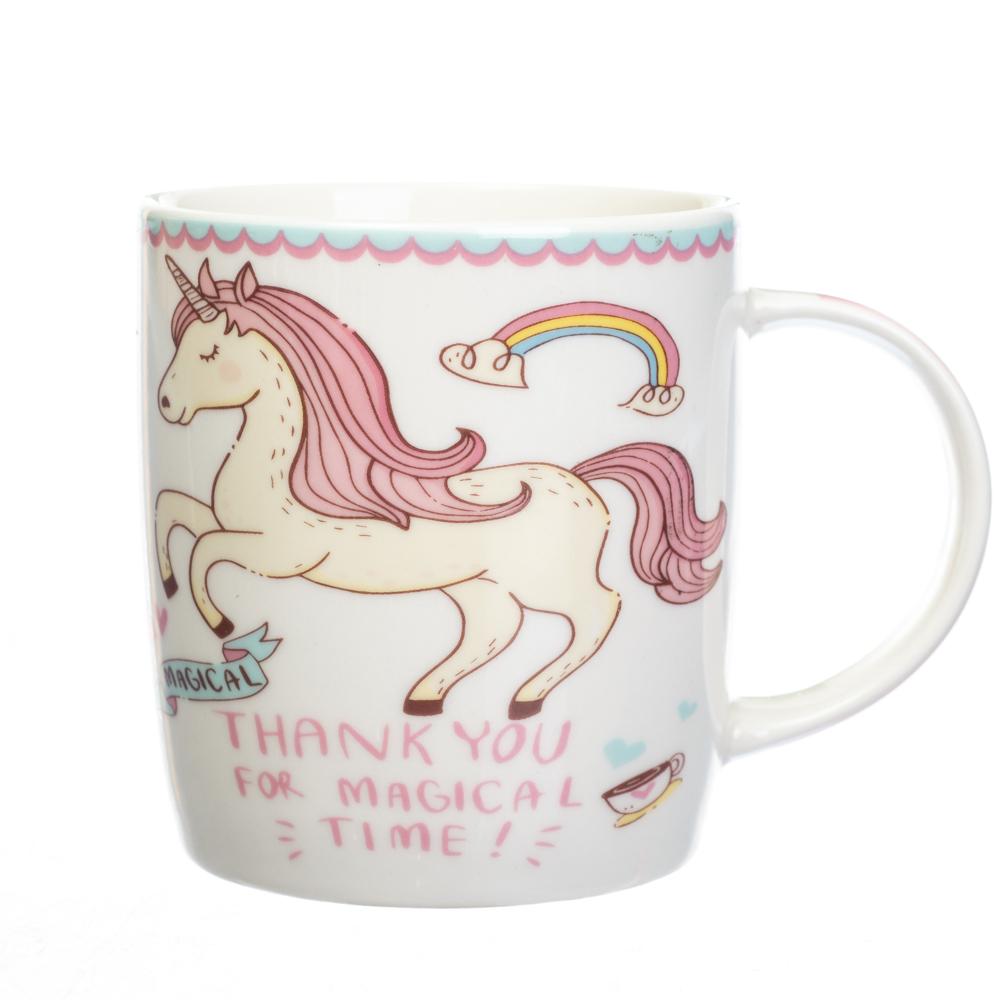 Кружка керамическая Elisey Unicorn 400 мл Белый (8803-021)