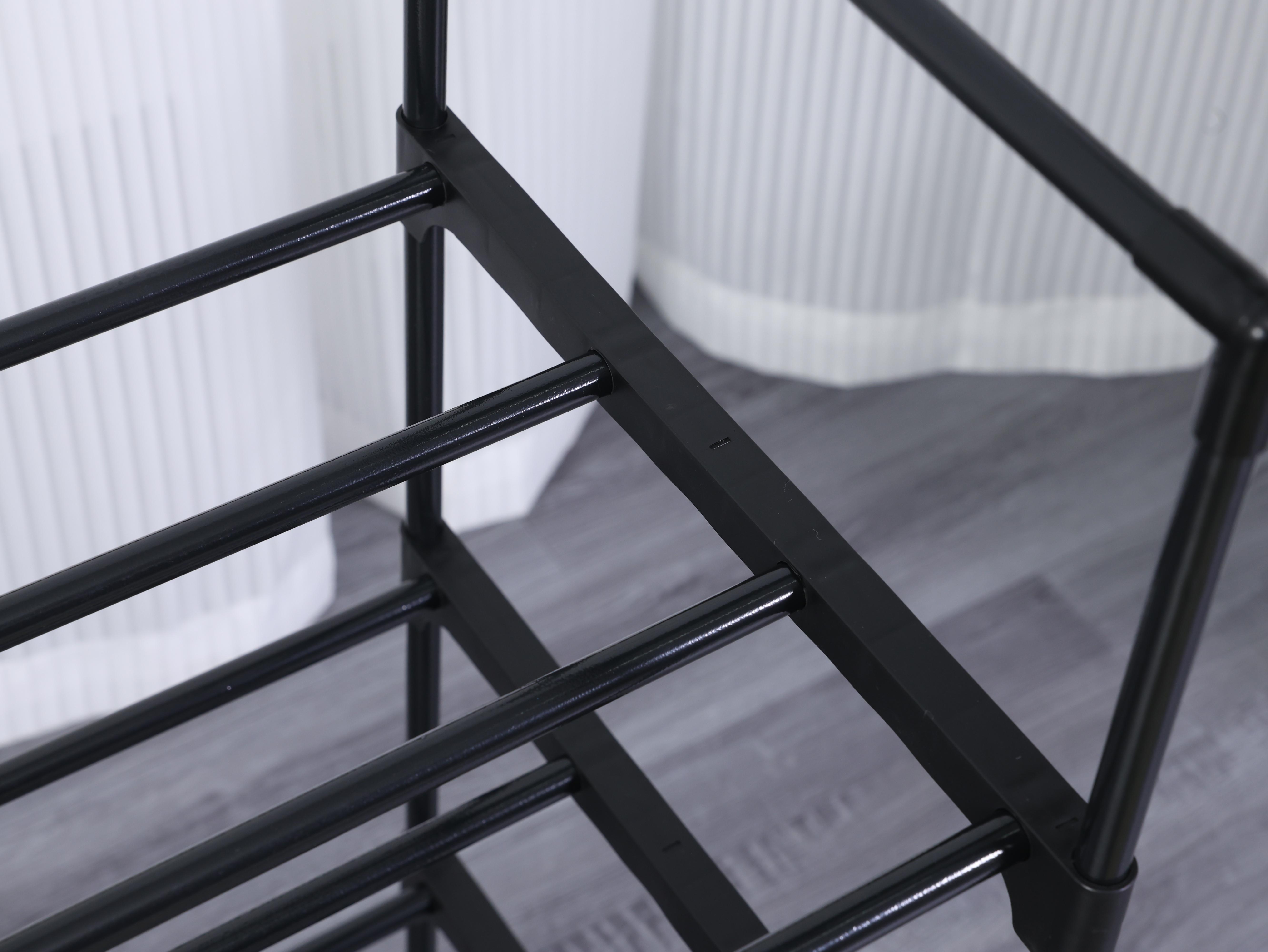 Полиця для взуття Bonro B37 4-рівнева Чорний (4703) - фото 8