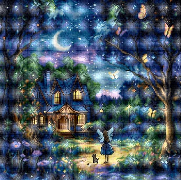 Набір для вишивання хрестиком L9942 Luna's Garden
