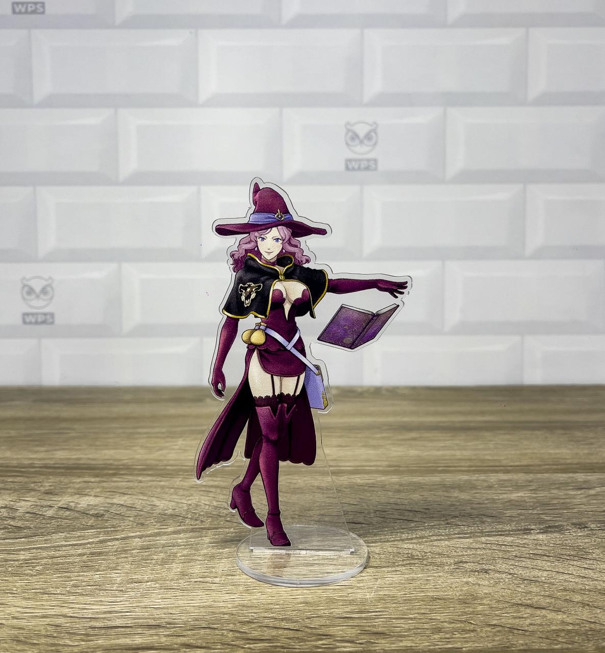 Фигурка коллекционная акриловая Аниме Черная клевера меч короля-мага Ванесса Энотека 15 см (2117165575)