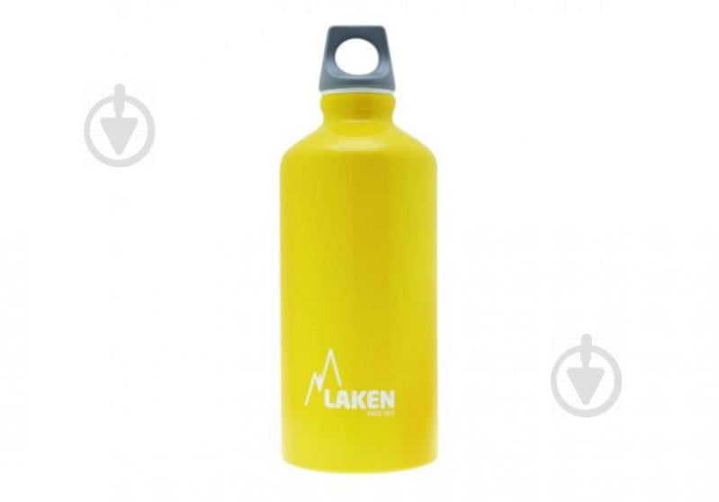 Фляга Laken Futura 0.6L Grey Cap/Yellow (1004-71G-YE)