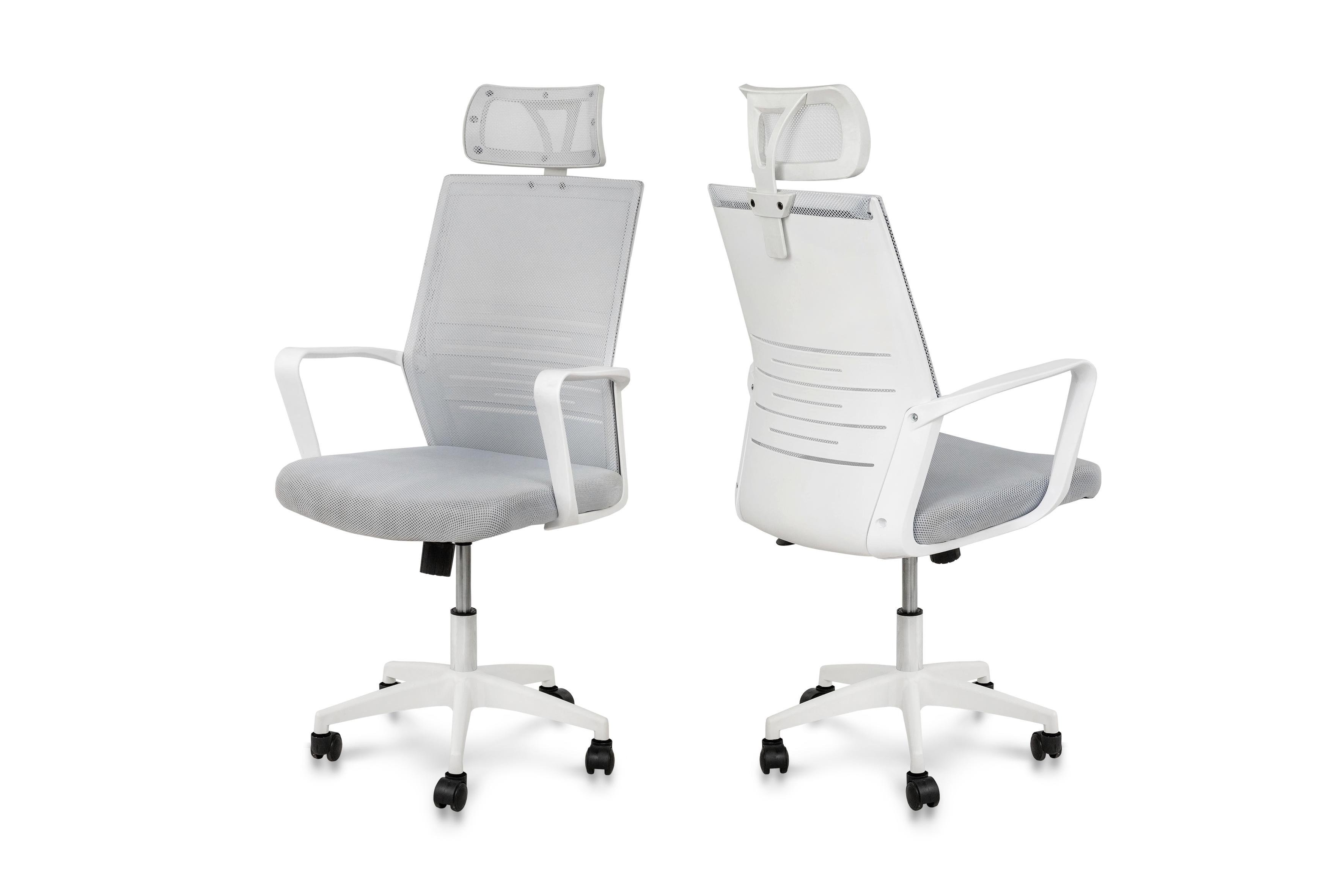 Офісне крісло Comfort Line ZOOM Світло-сірий (ZMLG-1112) - фото 6