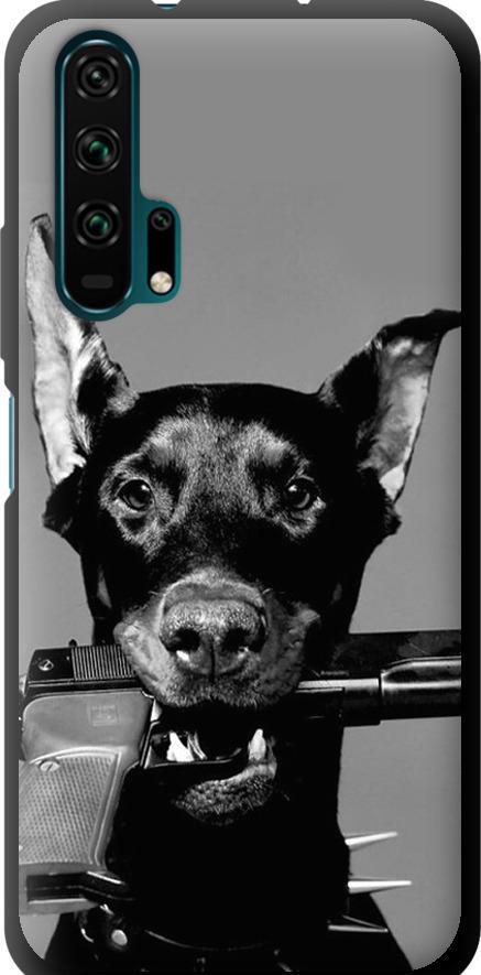 Чехол на Huawei Honor 20 Pro Доберман (2745b-1702-42517) Чехол на Huawei Honor 20 Pro Доберман (2745b-1702-42517)