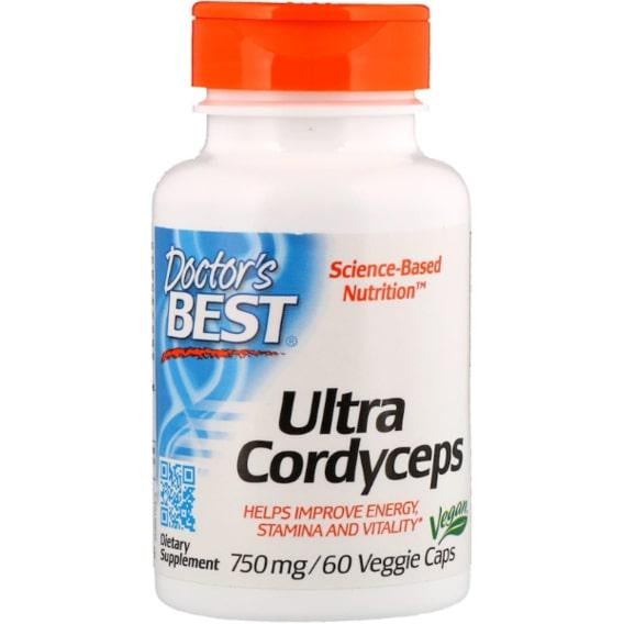 Тонізуючий засіб Doctor's Best Ultra Cordyceps 60 Veg Caps (DRB-00103)