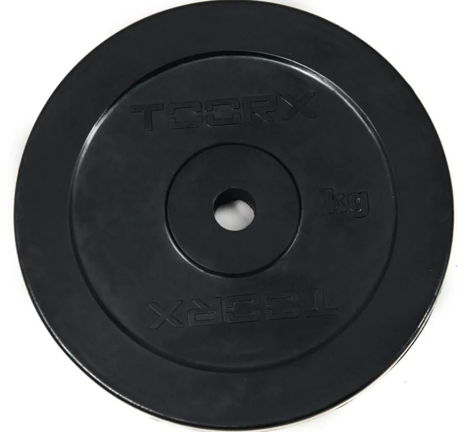 Диск для штанг і гантелей Toorx 15 кг 25 мм Чорний (DGG-15) - фото 1