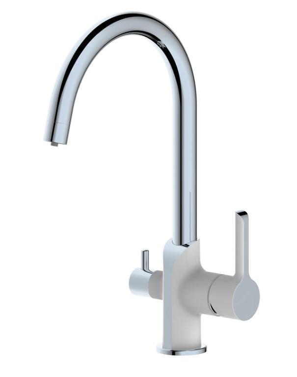 Смеситель для кухни с подключением для питьевой воды Qtap Grand QTGRA362CRW45668 (56089)