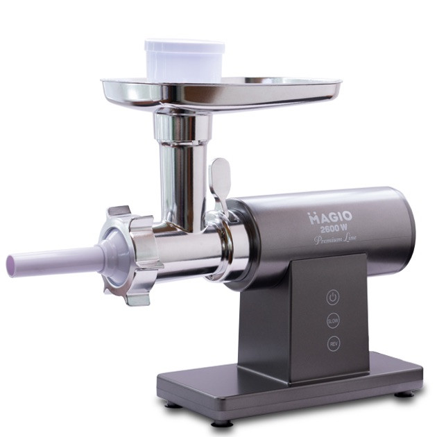 М'ясорубка з реверсом MAGIO MG-271 2600 Вт Сірий (GR-05040) - фото 2