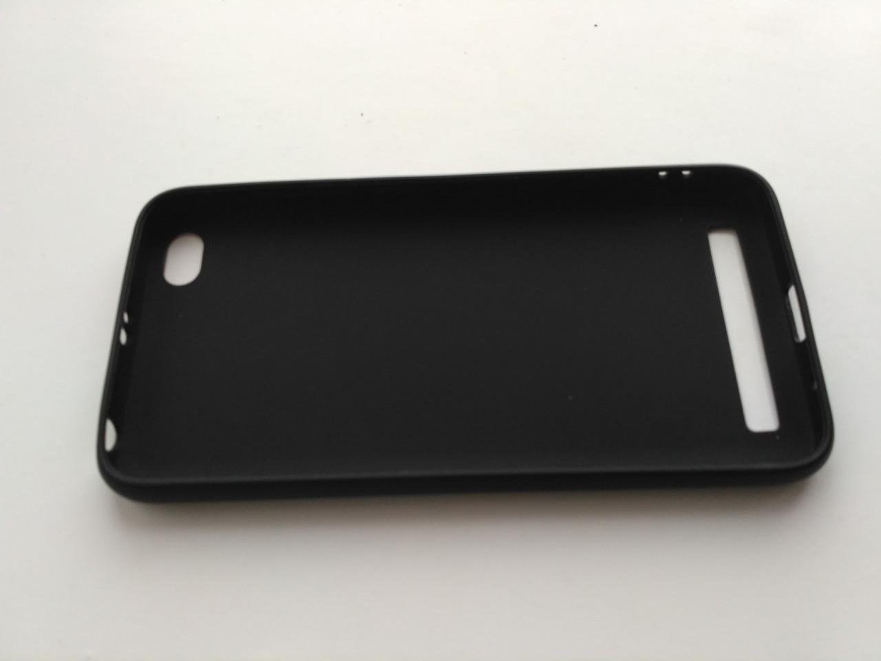 Силиконовый чехол Xiaomi redmi 5a матовый Черный 1231P - фото 3 Силиконовый чехол Xiaomi redmi 5a матовый Черный 1231P - фото 3