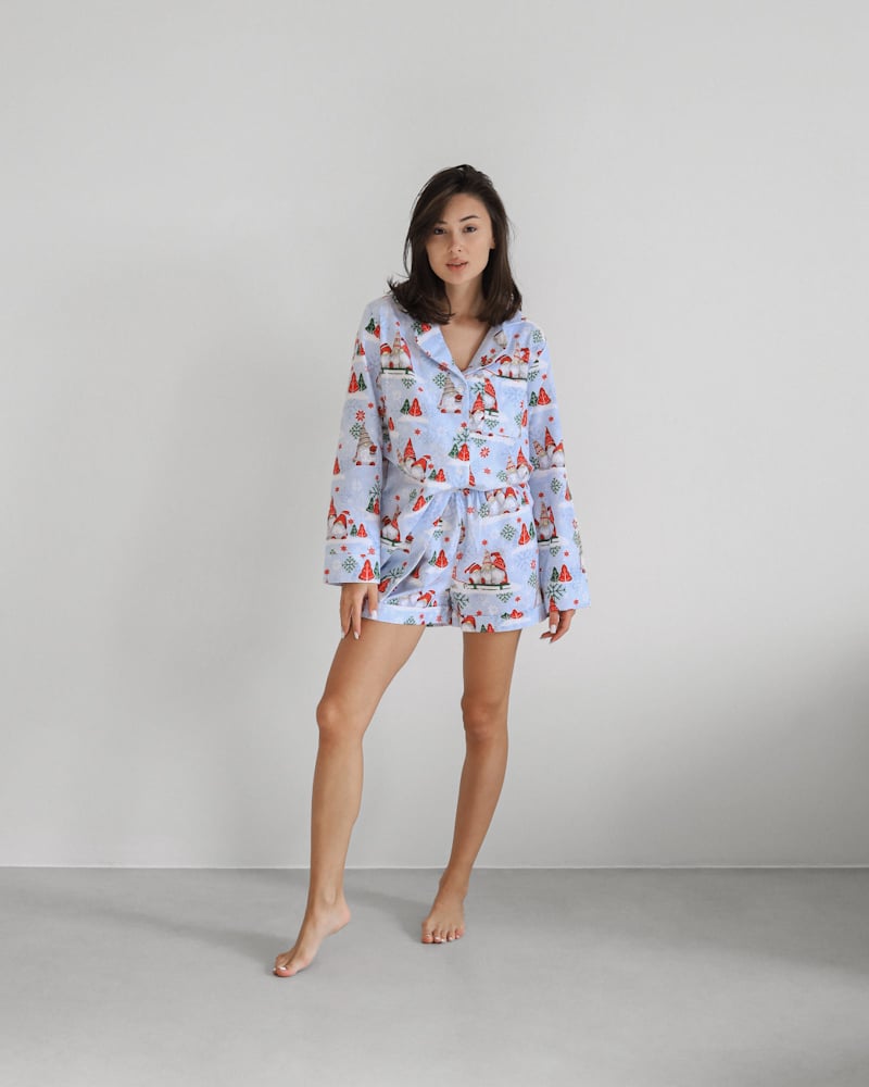 Піжамний костюм жіночий Модельєр 25888 р. 44 Різнокольоровий (14982) - фото 4 Піжамний костюм жіночий Модельєр 25888 р. 44 Різнокольоровий (14982) - фото 4